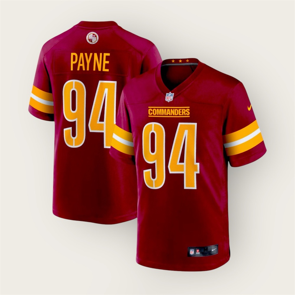 Washington Commanders | Daron Payne #94 Nike Game Jersey | NFL On Field Redskins